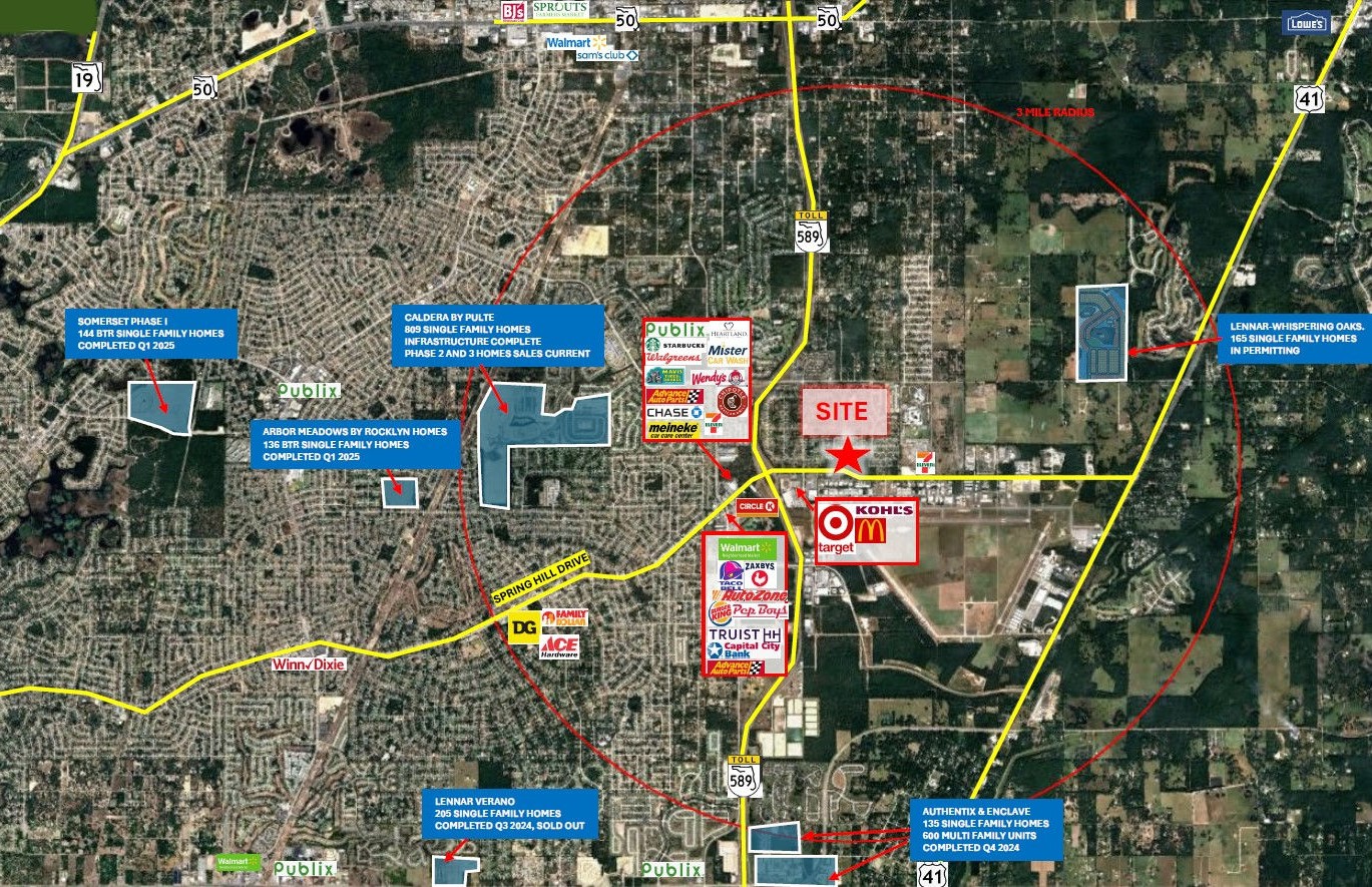 NWQ Spring Hill Dr & Suncoast Pkwy